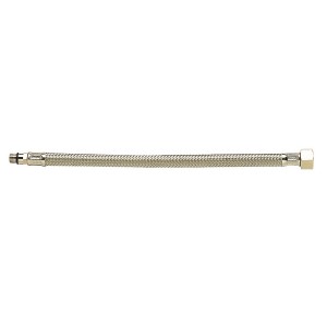 Flexible inox mâle 10/100 - femelle 3/8" longueur 35 cm pour mitigeur - THEWA FLEXT1 