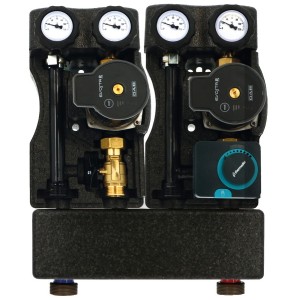 Groupe hydraulique MODULFIT Premium compact DN20 entraxe 90 mm moteur SM230S et séparateur - THERMADOR GHDMS20CSPXSM 