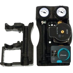 Groupe hydraulique mélangé MODULFIT Premium compact DN20 avec régulation RA230AC - THERMADOR GHM20CSPXSRA230A 