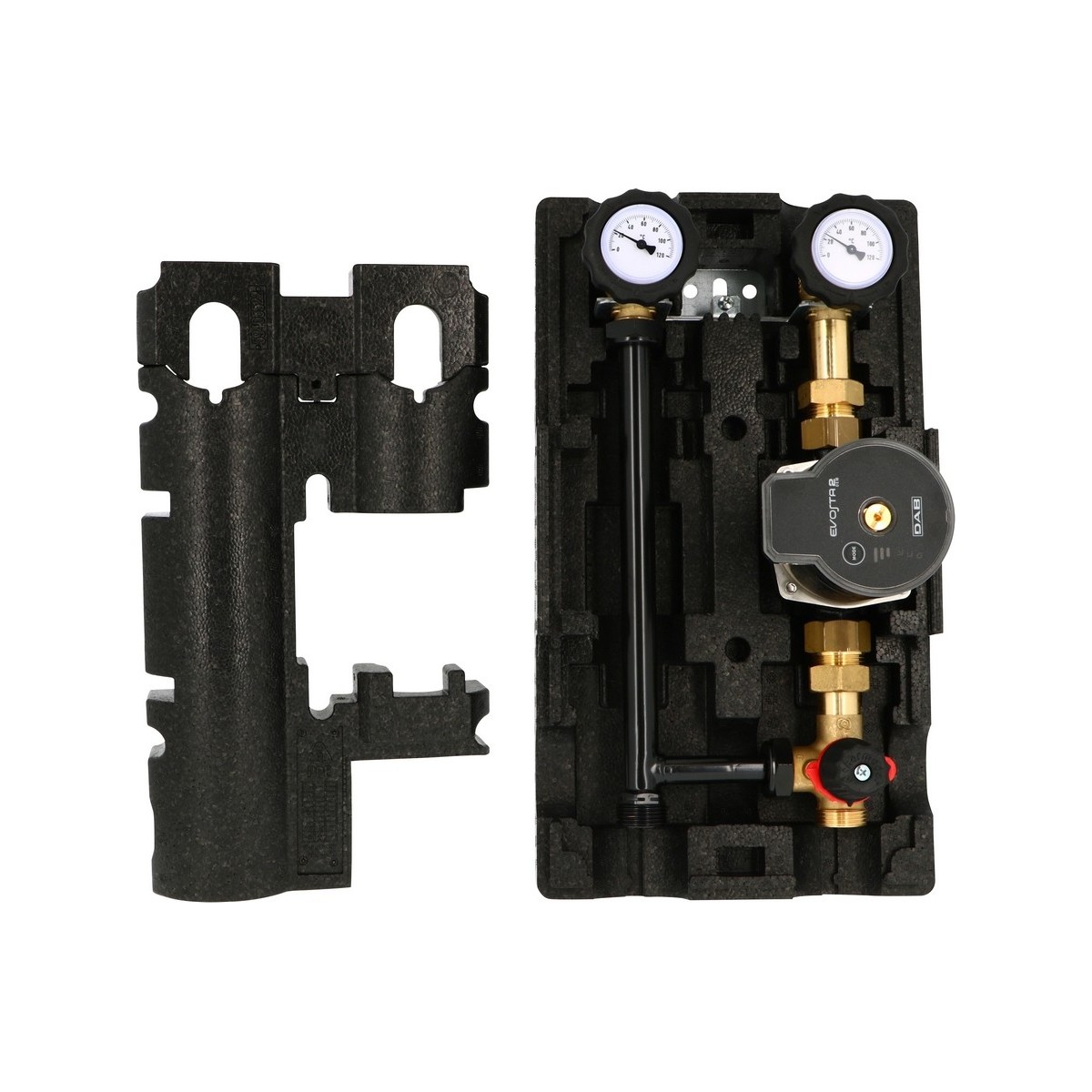 Groupe hydraulique mélangé MODULFIT Premium DN20 SP chauffage-refroidissement - THERMADOR GHM20CSP 
