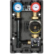 Groupe hydraulique mélangé DN32 régulé avec circulateur régulation AUTOMIX et servomoteur - THERMADOR GHM32CR 