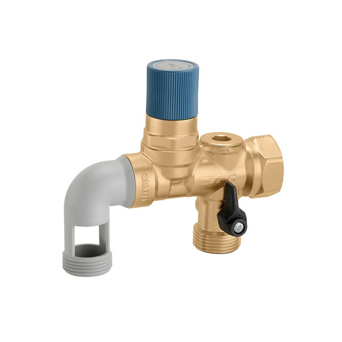 Groupe de sécurité siège inox 1" pour chauffe-eau jusqu'à 18 kW NF - THERMADOR GS26 