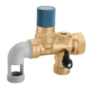 Groupe de sécurité siège inox 1" pour chauffe-eau jusqu'à 18 kW NF - THERMADOR GS26 