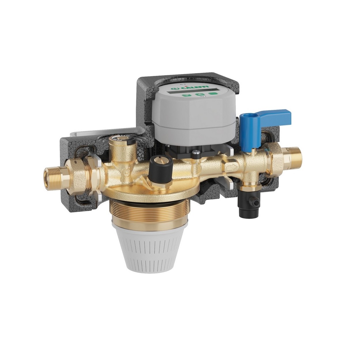Groupe de traitement d'eau automatique 3/4" mâle-mâle adoucissement et déminéralisation - THERMADOR GTE20 