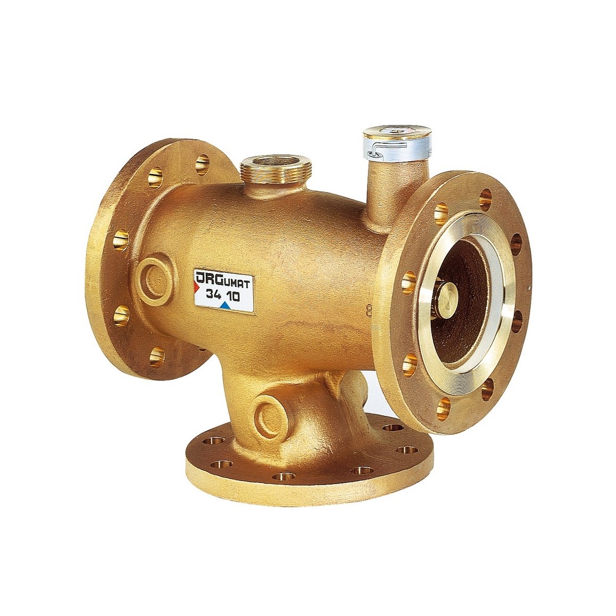 Mitigeur thermostatique JRG34 à brides DN80 30-45 °C montage en L - THERMADOR JRG34B8040 