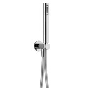 Kit douchette stylo complet chromé avec sortie d'eau douchette et flexible 150 cm - THEWA KI046CR 