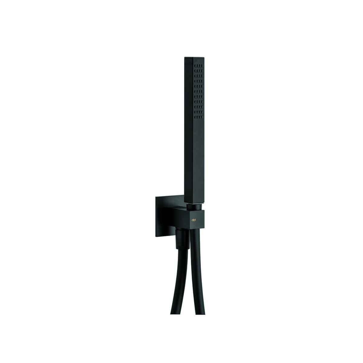 Kit sortie douchette et flexible tout métal noir - THEWA KI092NE 