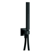 Kit sortie douchette et flexible tout métal noir - THEWA KI092NE 