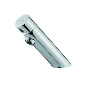 Robinet électronique lavabo infrarouge laiton chromé pile 6 l et min anti-blocage - THEWA 54510 