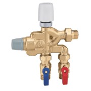 Mitigeur LEGIOFLOW à tête manuelle 3/4" eau mitigée pour robinets poussoirs - THERMADOR 600503 