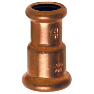 Manchon réduit à sertir 6240 Ø54-35 tube cuivre chauffage et sanitaire - THERMADOR 62405435 