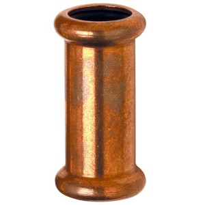Manchon coulissant sans butée à sertir 6270S Ø18 tube cuivre chauffage et sanitaire - THERMADOR 6270S18 