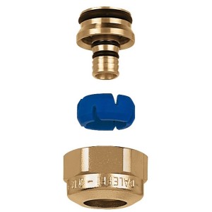 Raccord auto-adaptable M23x1,5 Ø16-18 pour tube PER et multicouche 10 bar 5-75 °C - THERMADOR 680035 