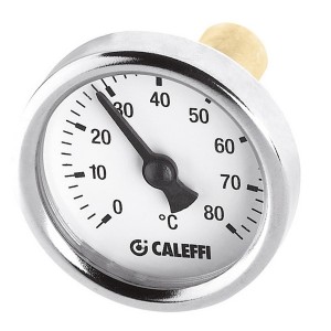 Thermomètre à cadran pour corps AUTOFLOW A126 1/4" 0-80 °C - THERMADOR 688002 