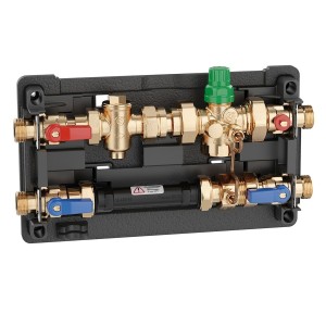 Module d'appartement chauffage PLURIMOD XM 15 kPa combinant équilibrage et régulation débit 40-430 L/h - THERMADOR 700475002 