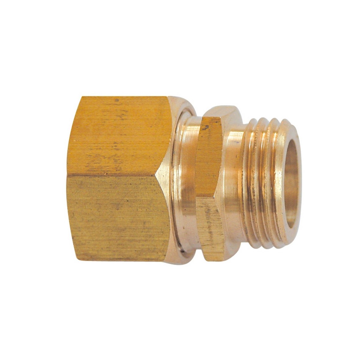Raccord bicône droit 704B mâle 1/2" pour tube cuivre Ø14 - THERMADOR 704B1415 