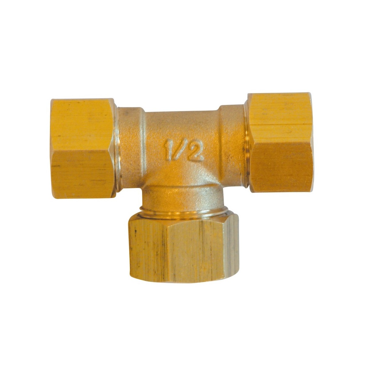 Té bicône égal 706B 12 mm pour tube cuivre - THERMADOR 706B12 