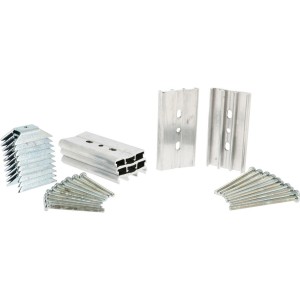 Kit de fixation MONITOR sur colonne fonte entraxe 30 mm pour radiateur et sèche-serviettes - THERMADOR 720050 