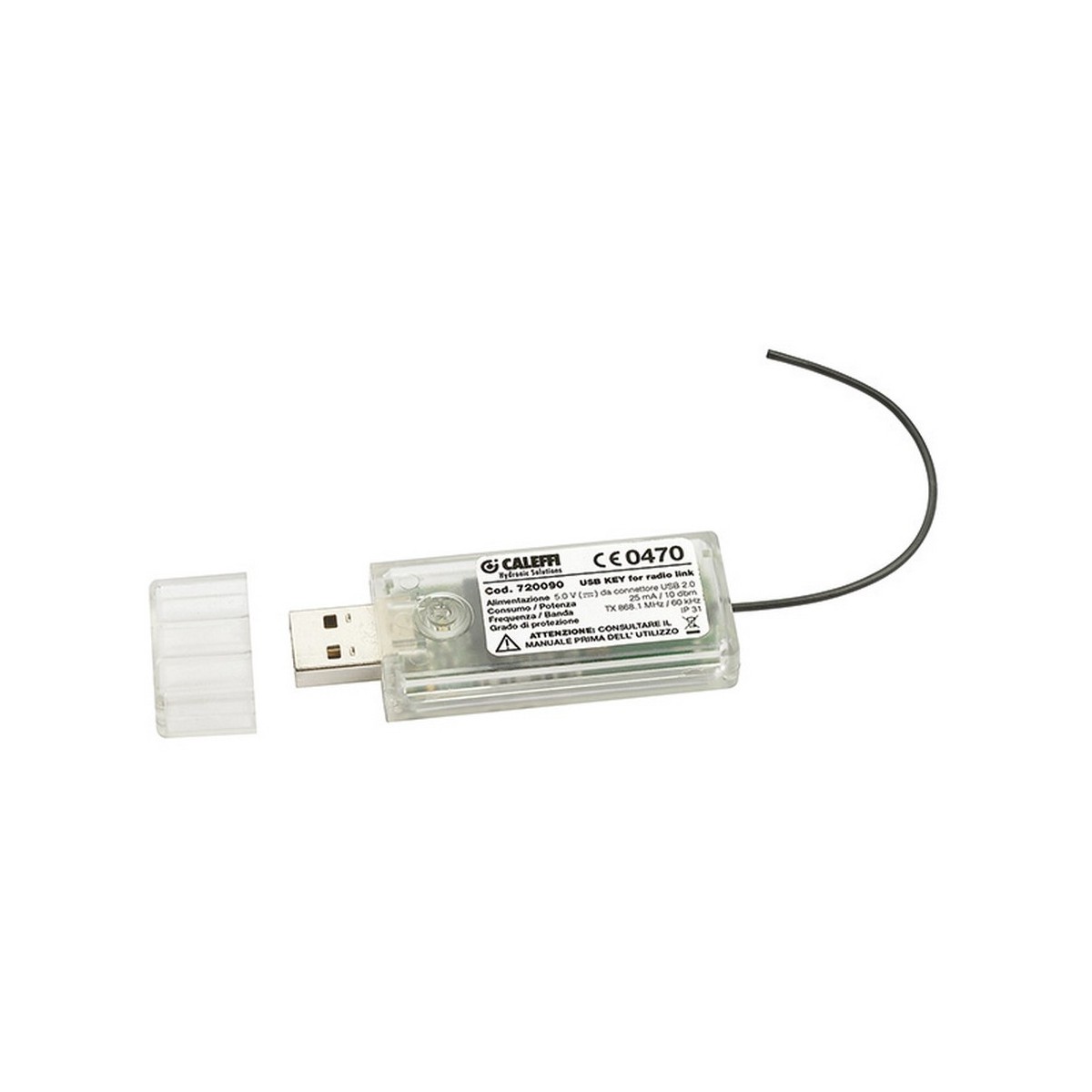 Dispositif USB radio-transmetteur MONITOR avec logiciel SW7200 pour le traitement des données - THERMADOR 720090 