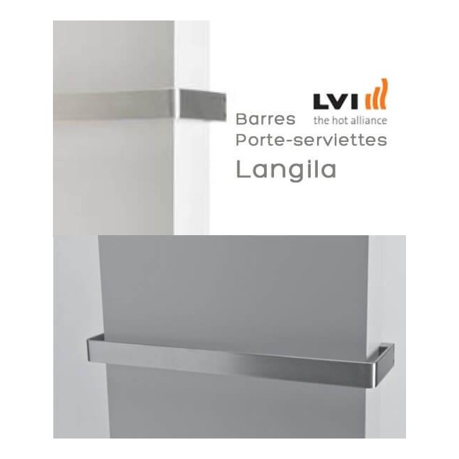 Porte-serviettes LVI pour radiateur LANGILA Longueur 325mm