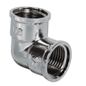 Coude 90° femelle-femelle 90G 3/8" chromé - THERMADOR 90G12CH 