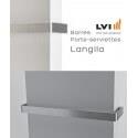 Porte-serviettes LVI pour radiateur LANGILA Longueur 475mm