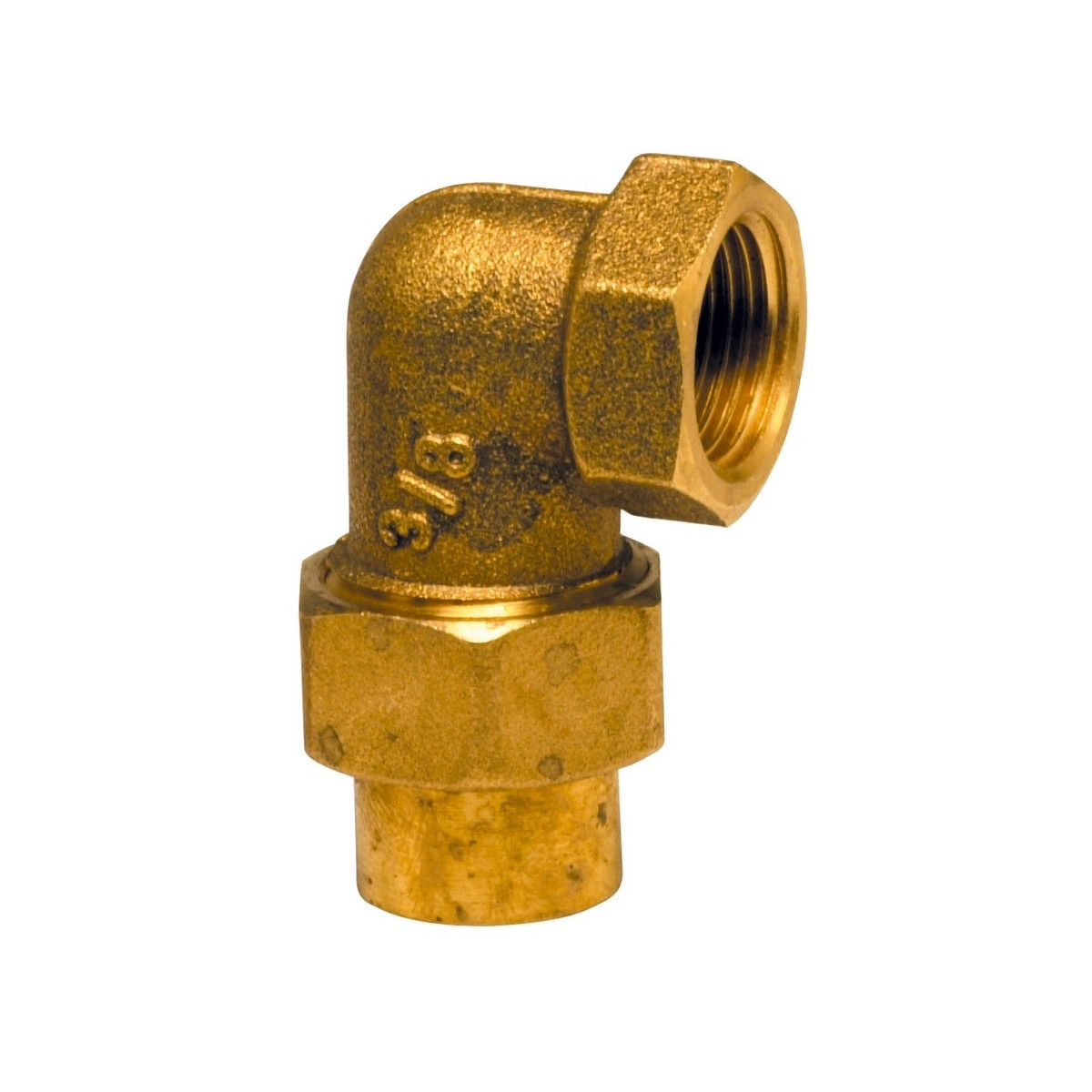 Union coudée à souder 96GCU femelle à souder Ø22 - femelle à visser 1" - THERMADOR 96GCU2226 