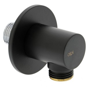 Prise d'eau ronde métal noire - THEWA AC172NE 