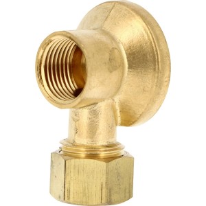 Applique murale à bicône femelle-femelle 1/2" pour tube cuivre Ø14 - THERMADOR AMB1415 