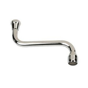 Bec dessous pour mitigeur longueur 250 mm raccordement 15-21 - THEWA BECDESSOUS250 