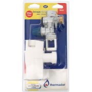 Groupe de sécurité vertical siège inox 3/4" avec siphon sous blister Pmax 10 kW - THERMADOR BGSI 