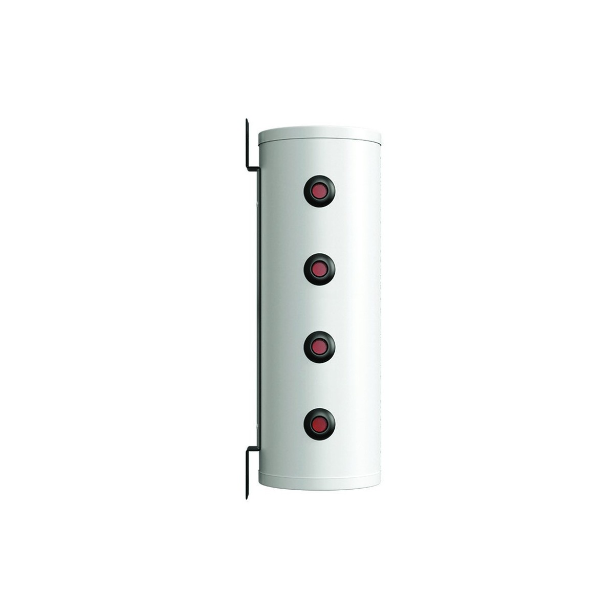 Bouteille de mélange 100 L corps acier 2x4 piquages habillage ABS isolation polyuréthane murale - THERMADOR BMEL100ABS 