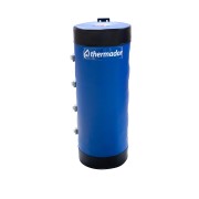 Bouteille de mélange 12 L murale jaquette skaï bleue 4 piquages par côté et piquage 1"1/2 thermoplongeur - THERMADOR BMEL12SK 