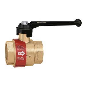 Vanne à sphère BALLSTOP clapet antithermosiphon intégré 1"1/4 femelle-femelle ouverture 20 mbar 110 °C 16 bar - THERMADOR CBAL33