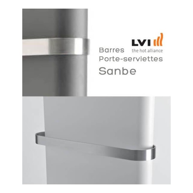 Porte-serviettes LVI pour radiateur SANBE Longueur 380mm