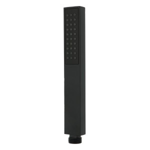 Douchette stylo carrée 1 jet en ABS noire anti-calcaire - THEWA DC037NE 
