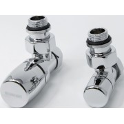 Kit robinet ILHINA équerre chromé pour tube multicouche Ø16 avec coude de réglage - THERMADOR KI15EMCCH 