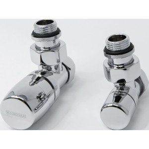Kit robinet ILHINA équerre chromé pour tube multicouche Ø16 avec coude de réglage - THERMADOR KI15EMCCH 