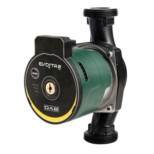 Circulateur solaire EVOSTA 2 HMT 2 à 10,5 mCE raccord 1"1/2 mâle-mâle entraxe 130 mm - THERMADOR EVA220105130SOL 