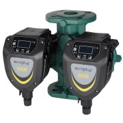Circulateur double EVOPLUS 80/250 à brides DN40 HMT 8 mCE chauffage et climatisation petits collectifs - THERMADOR EVOD80250 