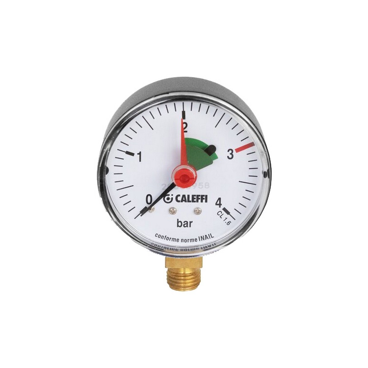 Manomètre sanitaire radial 1/4" 0-10 bar pour réducteur R-CROSS - THERMADOR F0002665 