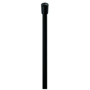 Flexible de douche PVC métallisé noir 150 cm anti-torsion avec écrou tournant - THEWA FL130NE 
