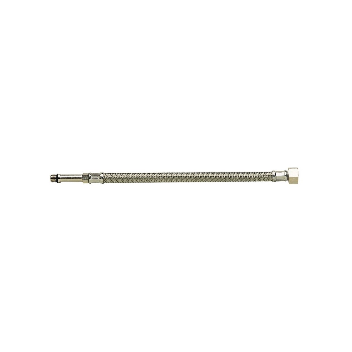 Flexible bec long inox mâle 10/100 - femelle 3/8" longueur 35 cm embout long - THEWA FLEXT2 