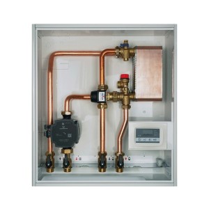 Module hydraulique MODULFIT biomasse C1 AC avec circulateur et vanne anti-condensation - THERMADOR GHBCAC1C 