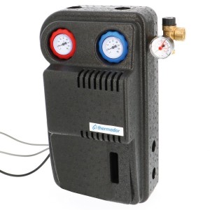 Groupe de transfert solaire départ-retour femelle 3/4" sans régulation - THERMADOR GTSDN 