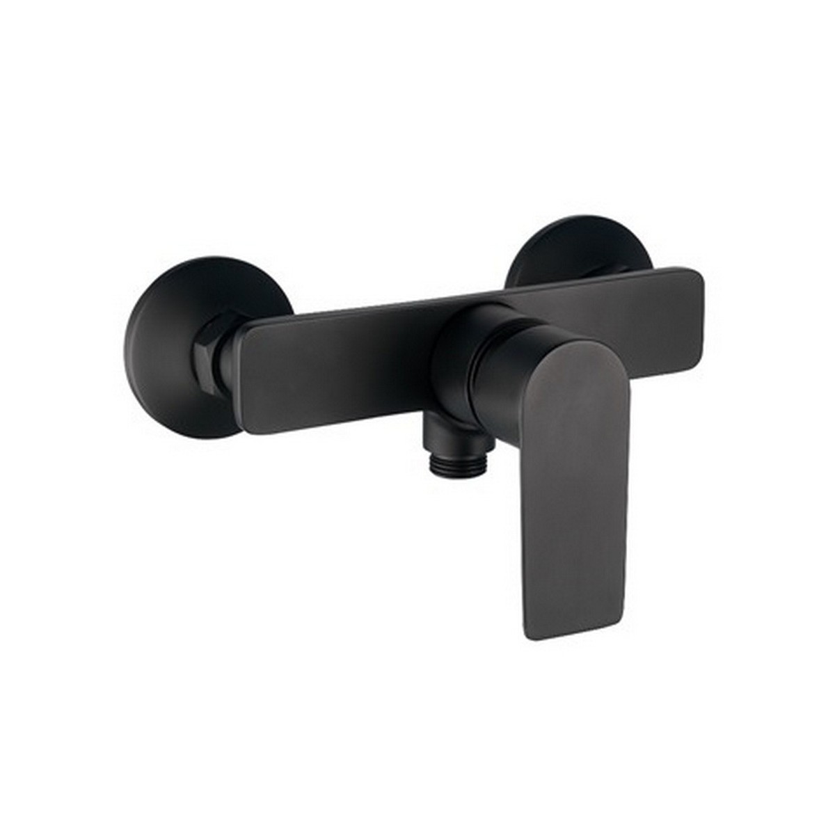 Mitigeur de douche JEZIORO noir poignée verticale - THEWA JEZ20N 