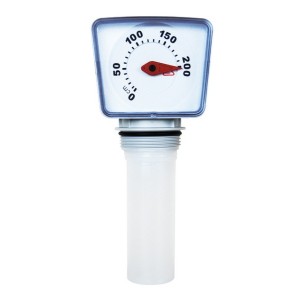 Jauge mécanique pour cuve fioul hauteur 100 à 200 cm raccord 1"1/2 - THERMADOR JM 