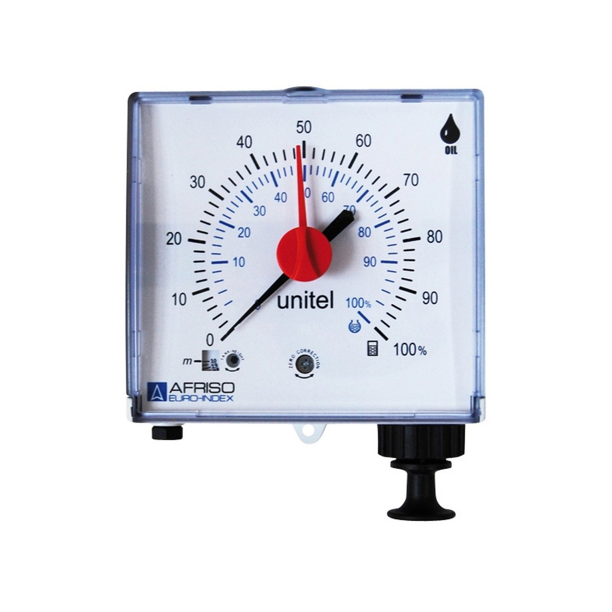 Jauge pneumatique pour cuve fioul hauteur 90 à 300 cm - THERMADOR JP 