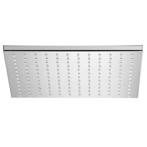 Pomme de douche carrée 250 x 250 mm métal chromé - THEWA AGH103TD 