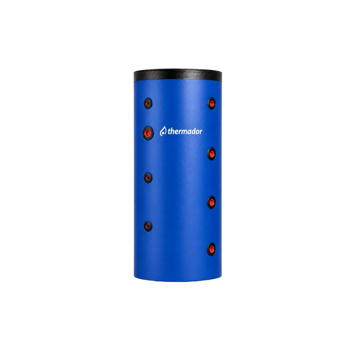 Bouteille de mélange 500 L murale jaquette skaï bleue 4 piquages par côté piquage 1"1/2 thermoplongeur - THERMADOR BMEL500SK 